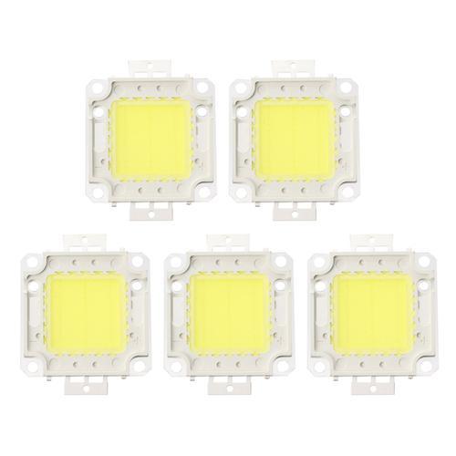 5x Haute Puissance 30w Led Puce Lampe Ampoule Diy Blanc 2200lm 6500k on Productcaster.