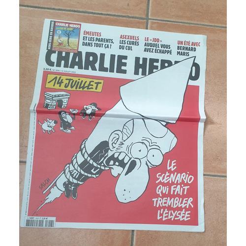 Revue Charlie Hebdo N°1616 12 Juillet 2023 on Productcaster.