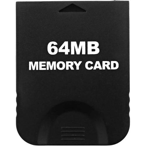 Carte Mémoire 64mb Noire Pour Nintendo Gamecube Et Wii D'origine on Productcaster.