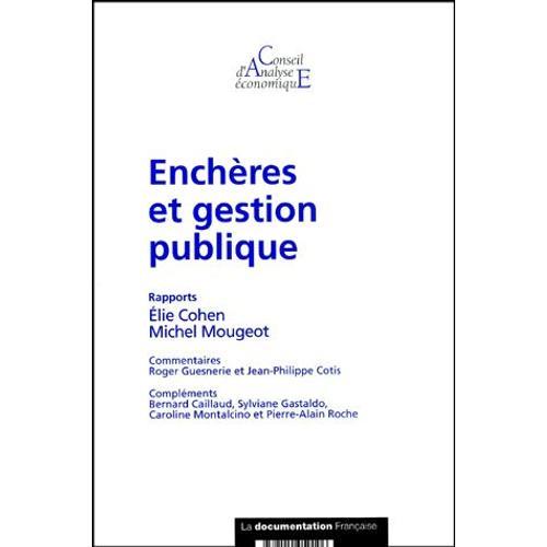 Enchères Et Gestion Publique on Productcaster.