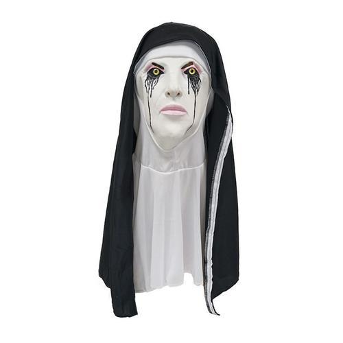 Coolww Masque D'halloween 1pcs, Masque De Nonne Effrayant En Latex,... on Productcaster.