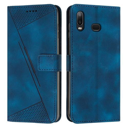 Coque Pour Samsung Galaxy A10s,Housse En Cuir Pu Pochette Portefeui... on Productcaster.