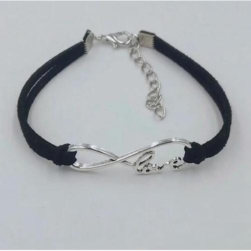 1pcs Infini Amour 8 Chanceux Bracelet Sirène Charme Pendentif Femme... on Productcaster.