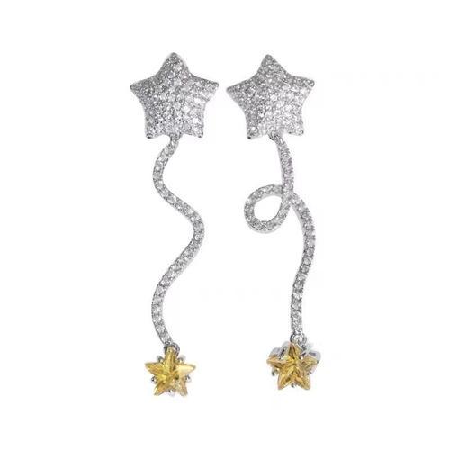 Boucles D'oreilles Punk En Argent 2023 Pour Femmes Et Filles, Métal... on Productcaster.