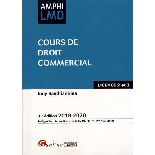 Cours De Droit Commercial on Productcaster.