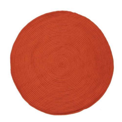 TAM TAM - Tapis rond en coton réversible effet cordage diamètre 120... on Productcaster.