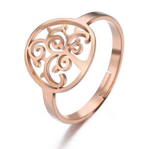 Likgreat ? Bague Arbre De Vie Ajustable Pour Femmes, Anneau Ouvert ... on Productcaster.