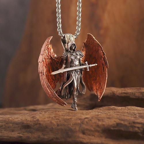 Pendentif Scythe De La Mort Pour Homme, Collier Safgirl, Punk, Hip ... on Productcaster.