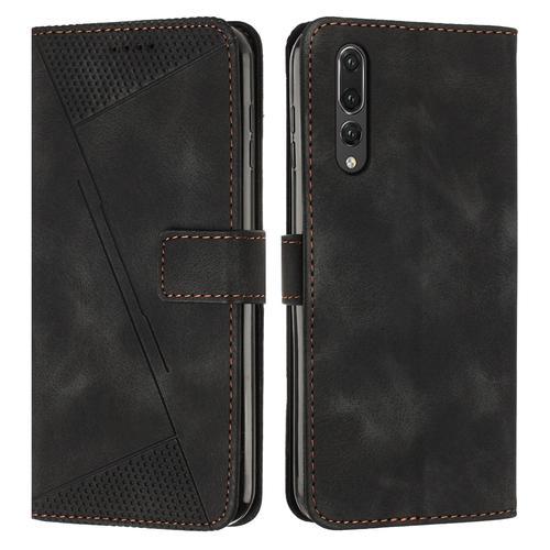 Coque Compatible Pour Huawei P20 Pro,Etui En Cuir Pu Pochette Porte... on Productcaster.