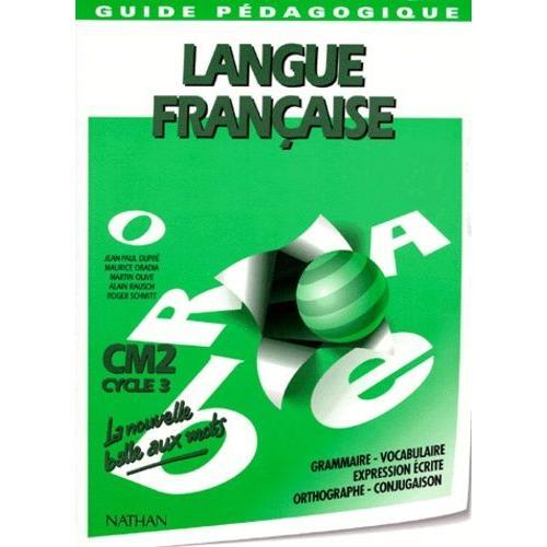 La Nouvelle Balle Aux Mots Langue Française Cm2 Cycle 3 - Grammaire... on Productcaster.