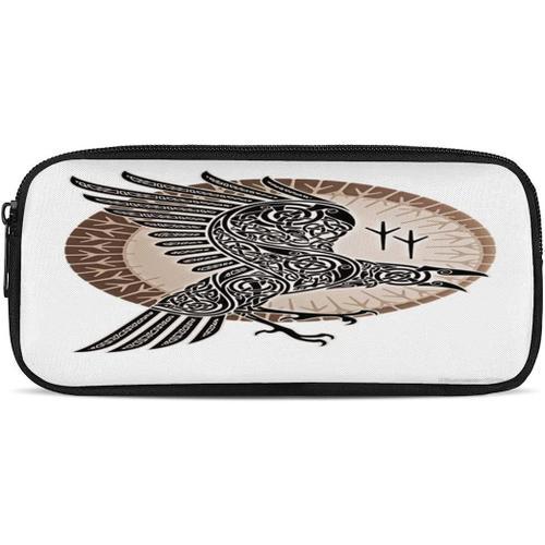 Ravens Trousse De Maquillage Double Couche Motif Viking Mythologie ... on Productcaster.