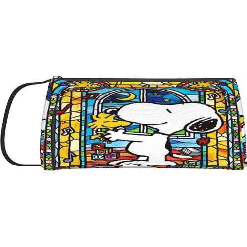 Snoopy Grande Trousse À Crayons Portable Grande Capacité Pour Fourn... on Productcaster.