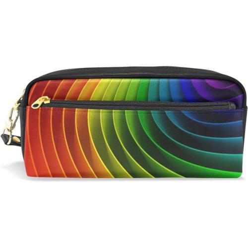 Sac De Papeterie Pour Stylos Artistiques Colorés Arc-En-Ciel, Pour ... on Productcaster.