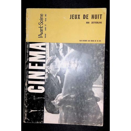 L'avant-Scène Cinéma N°67 Février 1967 Jeux De Nuit Mai Zetterling on Productcaster.