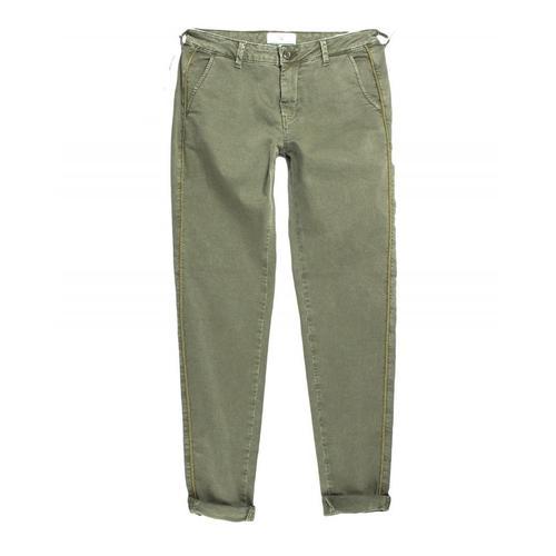 Le Temps Des Cerises Pantalon Chino Femme Lidia Khaki on Productcaster.