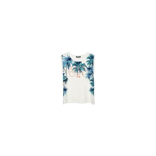 Le Temps Des Cerises T-Shirt Femme Bluepalms Blanc on Productcaster.