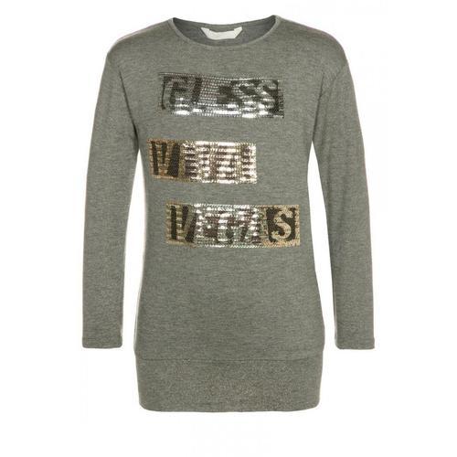 T-Shirt Fille À Manches Longues Guess J54i32 Slate Grey on Productcaster.