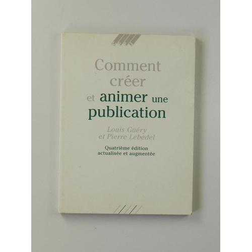 Comment Créer Et Animer Une Publication( 1994 ) on Productcaster.