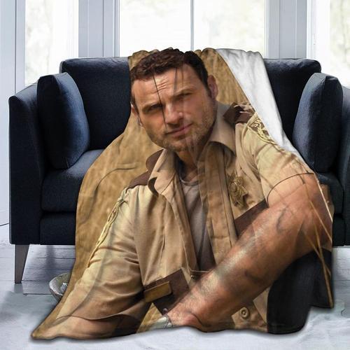 Couverture Polaire Rick Grimes Couverture 80x60 Pouces on Productcaster.