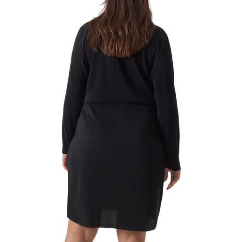 Robe Noir Femme Vero Moda Curve Clica on Productcaster.