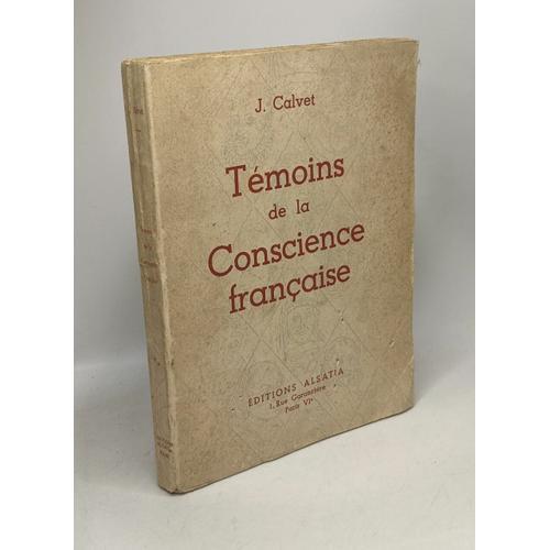 Témoins De La Conscience Française on Productcaster.