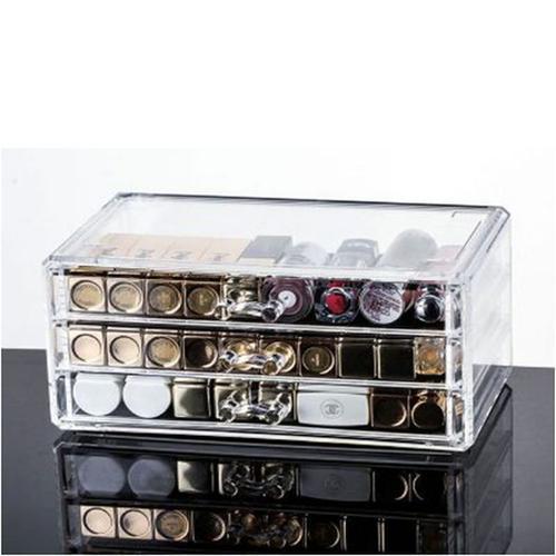 MELMakeup-Boîte de rangement en plastique transparent pour cosmétiq... on Productcaster.