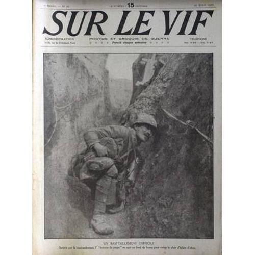 Sur Le Vif N° 76 Du 22/04/1916 on Productcaster.