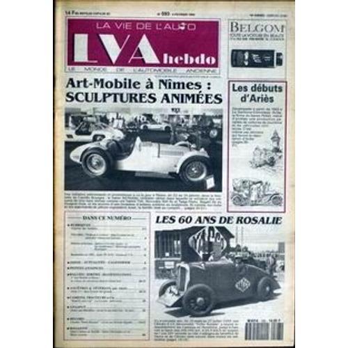 Vie De L'auto (La) N°593 Du 04-02-1993 on Productcaster.