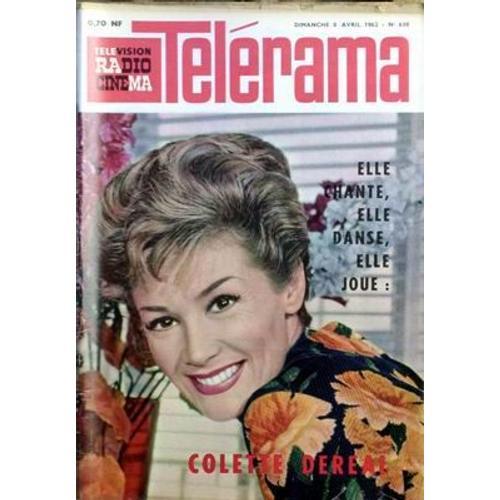 Telerama N° 638 Du 08/04/1962 on Productcaster.