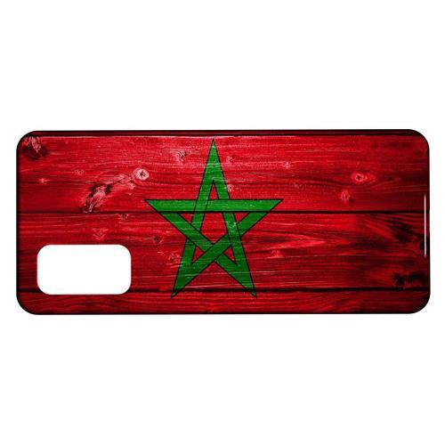 Coque Pour Galaxy A04 4g Drapeau Maroc 02 on Productcaster.