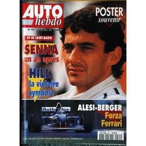 Auto Hebdo N° 981 Du 04/05/1995 on Productcaster.