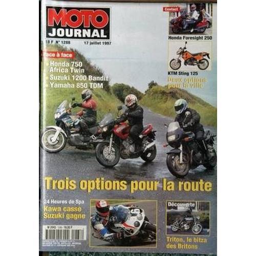 Moto Journal N° 1288 Du 17/07/1997 on Productcaster.