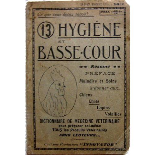 Hygiène Et Basse-Cour. N°13 on Productcaster.