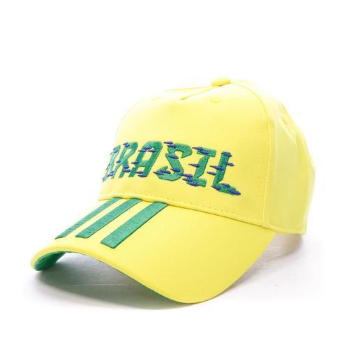 Casquette Jaune Homme Adidas Brasil on Productcaster.