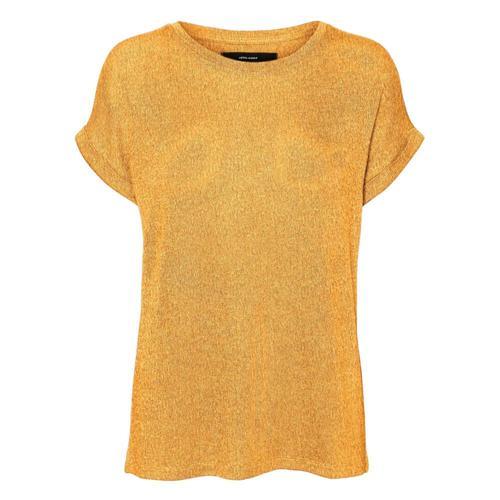 T-Shirt Jaune Femme Vero Moda Brianna on Productcaster.