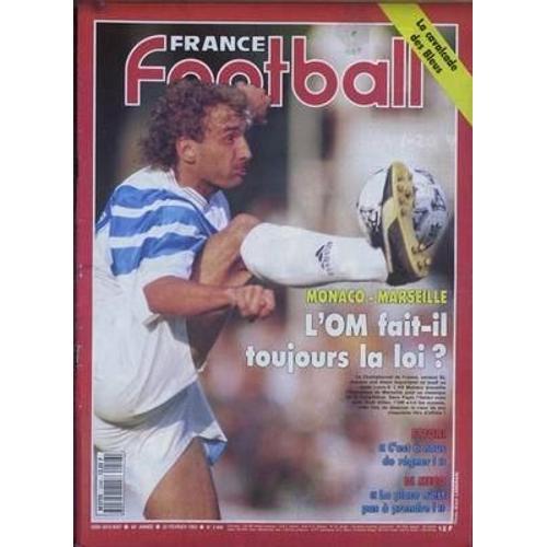 France Football N° 2446 Du 23/02/1993 on Productcaster.