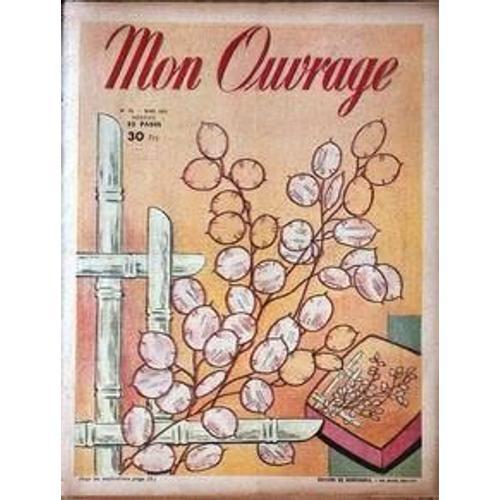 Mon Ouvrage N° 78 Du 01/03/1955 on Productcaster.