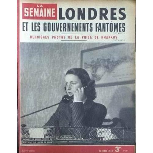 Semaine (La) N° 137 Du 25/03/1943 on Productcaster.