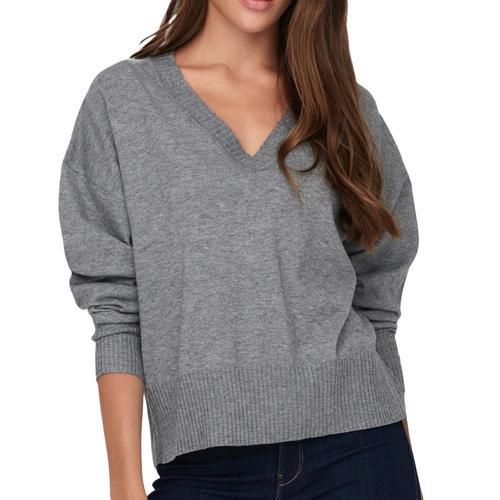 Pull Gris Femme Jdy Prime Life on Productcaster.