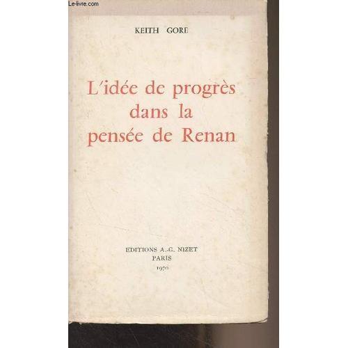 L Idée De Progrès Dans La Pensée De Renan on Productcaster.