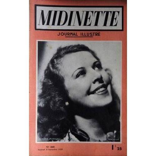 Midinette N° 668 Du 08/09/1939 on Productcaster.