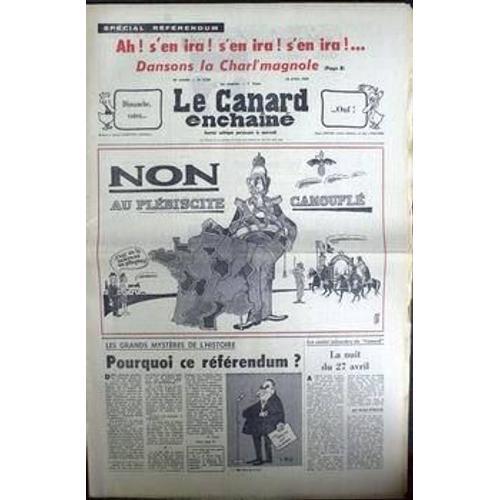 Canard Enchaine (Le) N° 2530 Du 23/04/1969 on Productcaster.