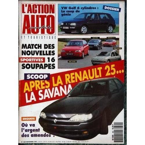 Action Automobile Et Touristique (L') N°360 Du 01-11-1991 on Productcaster.