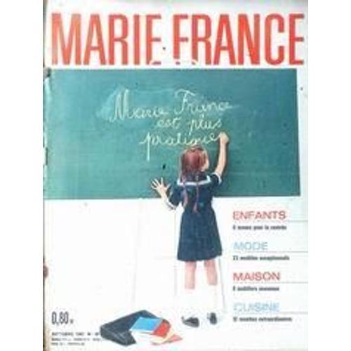 Marie France N° 80 Du 01/10/1962 on Productcaster.