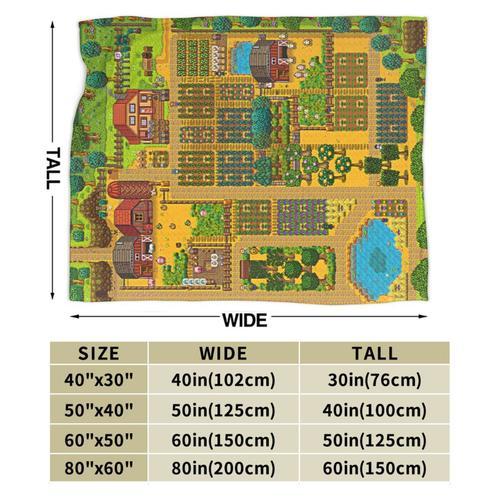 Stardew-Valley Couverture Couette Couch Pour Camping En Plein Air S... on Productcaster.