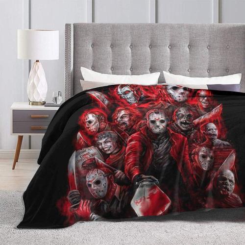 Jason Voorhees Couverture En Flanelle Micro Polaire Ultra Douce Et ... on Productcaster.