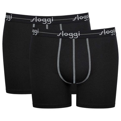 Sloggi Boxers Homme Lot De 2 - Start Short C2p Box Coton Noir/Gris ... on Productcaster.