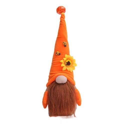 Ornements de gnomes suédois en peluche avec Aliments et tournesol, ... on Productcaster.