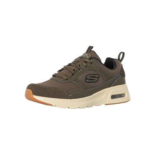 Skechers Baskets En Cuir Skech-Air Court Homegrown, Vert - 46 on Productcaster.