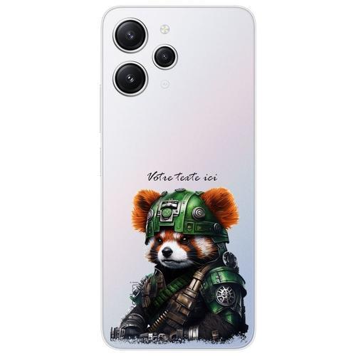 Coque Compatible Redmi 12 4g Panda Ranger Futur Personnalisee on Productcaster.